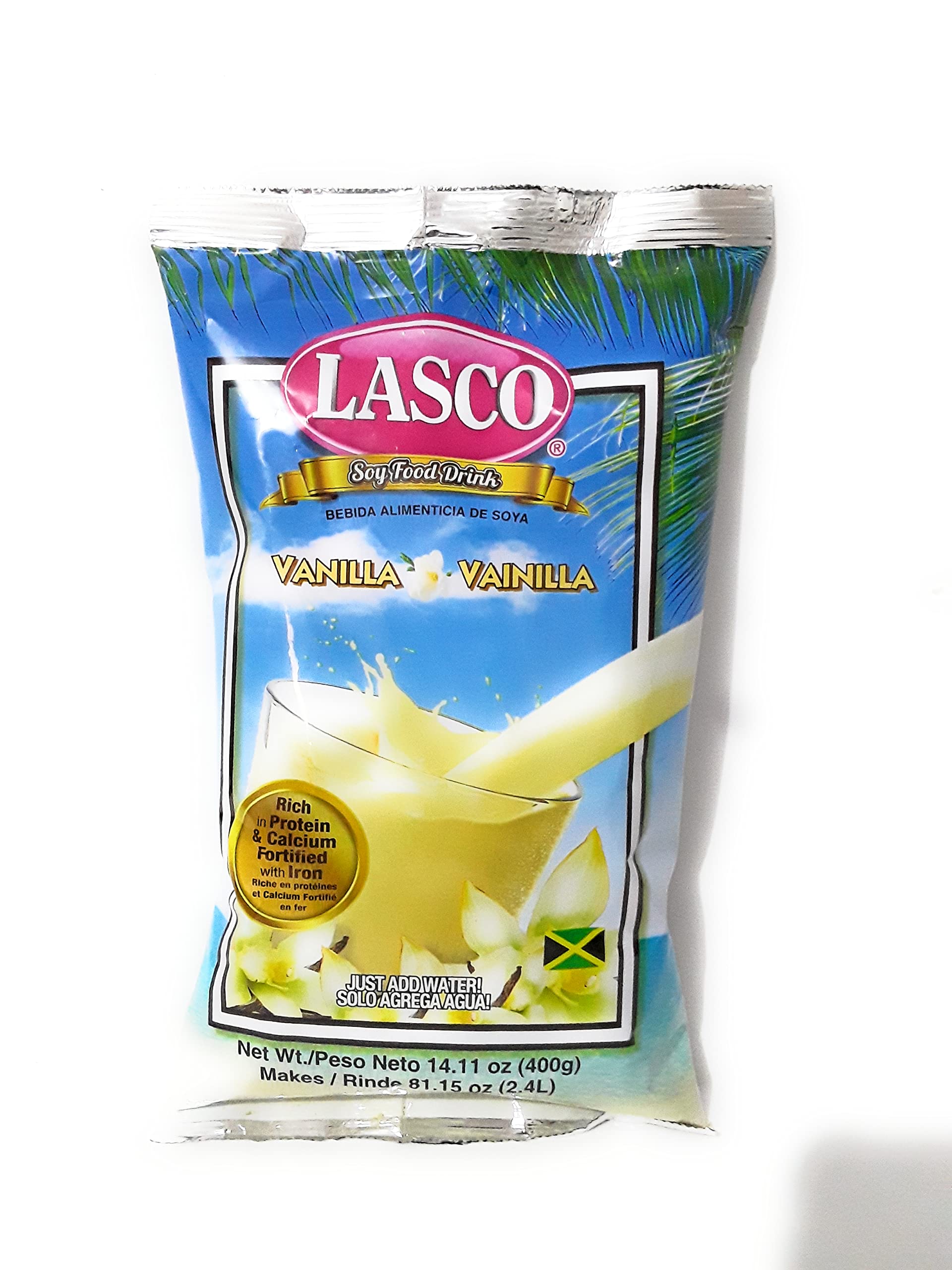 Lasco Soy Food Drink 400 grams, Available in 5 flavors (Vanilla