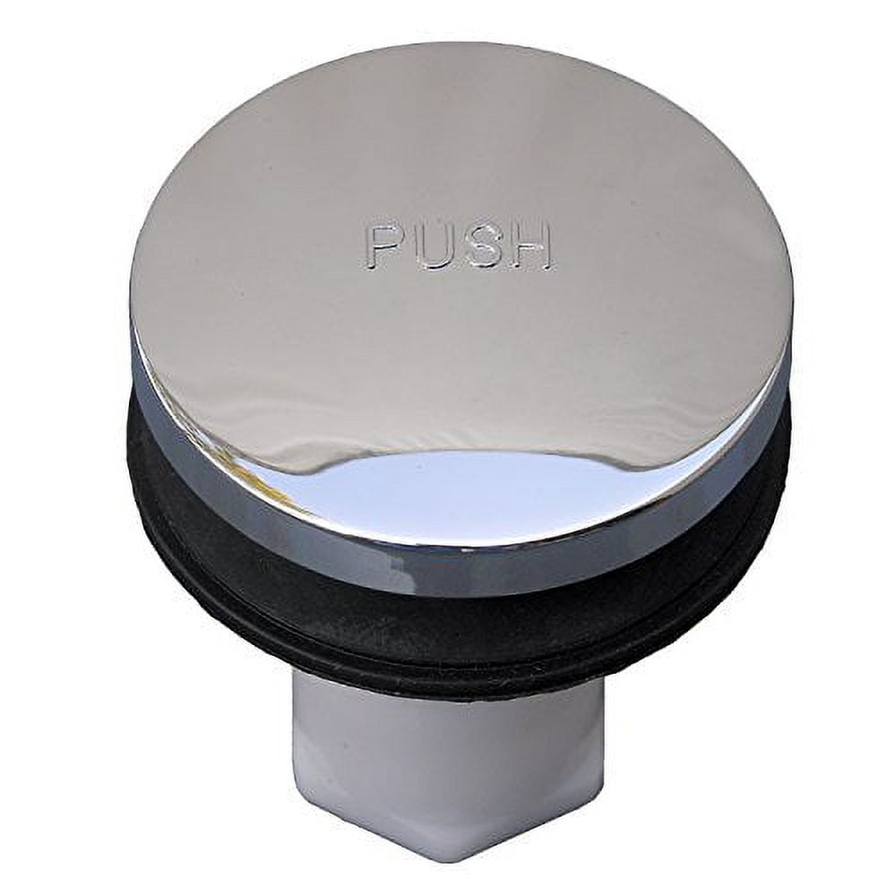 KISSLER & CO. INC Drain Stopper,Plastic,Chrome (58-7153