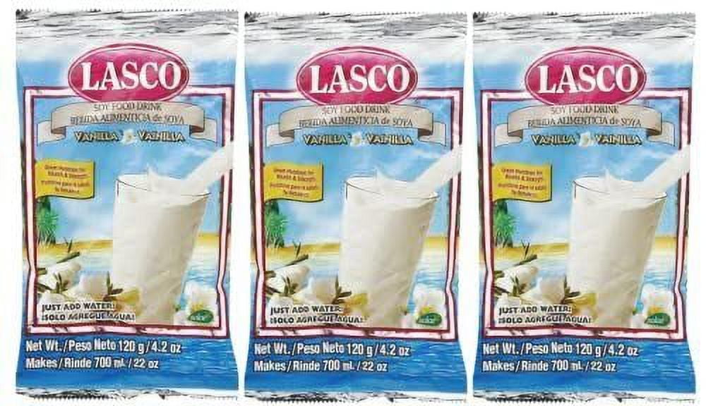 Lasco Vanilla Food DrinkAvailable in 2 sizes 3 Pack (120g Lasco