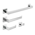 thumbnail image 1 of Lasdun Bathroom Accessory Set, Polished Chrome - 4 Piece, 1 of 1