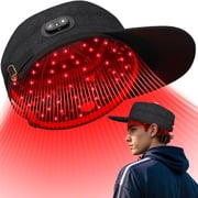 LaseLocks Wireless Laser Cap for Hair Growth   LLLT Baseball Cap Style Hair Regrowth Device for Men & Women with Thinning Hair & Androgenetic Alopecia, Rechargeable