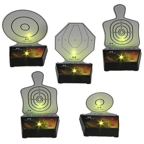 Laser Ammo Interactive Multi Training Targets - 5 pack