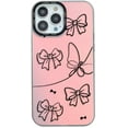 thumbnail image 1 of Laser Bow Butterfly Line Draw Matte Soft  for iPhone Case (Colored,iPhone 11), 1 of 6