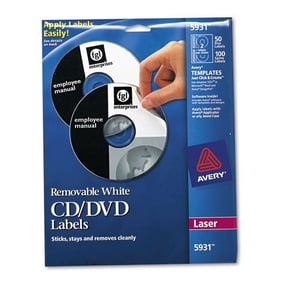 "Laser Cd Labels, Matte White, 50/pack | Bundle of 10 Packs"