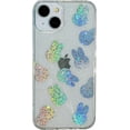 thumbnail image 1 of Laser Colorful Glitter Bling Sparkling Rabbit Bunny Protection Clear Soft Compatible with iPhone Case (Rabbit,iPhone 11), 1 of 8