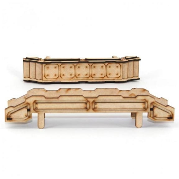 Laser Craft Workshop Elevated Bridge (2 pack) New