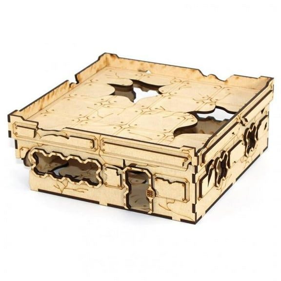 S38: 8" x 8" Ruined Blockhouse