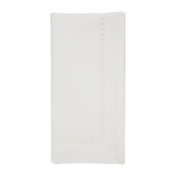 Laser-Cut Hemstitch Napkin (Set of 4)