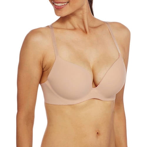 Laser Cut Padded Bra with Hidden Underwire Bra