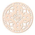 thumbnail image 1 of Laser Cut Wooden Wall Sculpture Torus Wall Art Home Decor Meditation Symbol Yoga Hanging Artwork Flower Flower Pattern 310x6mm, 1 of 5