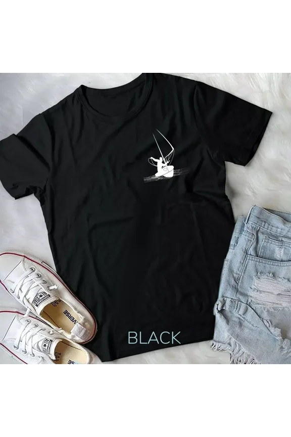 Laser Dinghy Sailing, Opti Sail Boat, Mast, and Sailor Themed Unisex T-Shirt