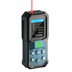 Laser Distance Measure 262ft, Digital Laser Tape Measure with Auto Area/Volume Calculation, 1/8" High Accuracy Backlit LCD Laser Measurement Tool, AA Batteries and Pouch Included