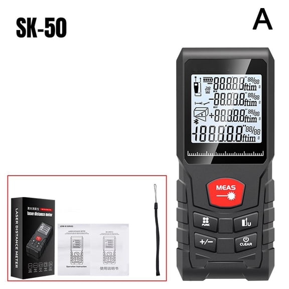 Laser Distance Meter Measurer Rangefinder Digital Tool 50M/70M/100M/120M N