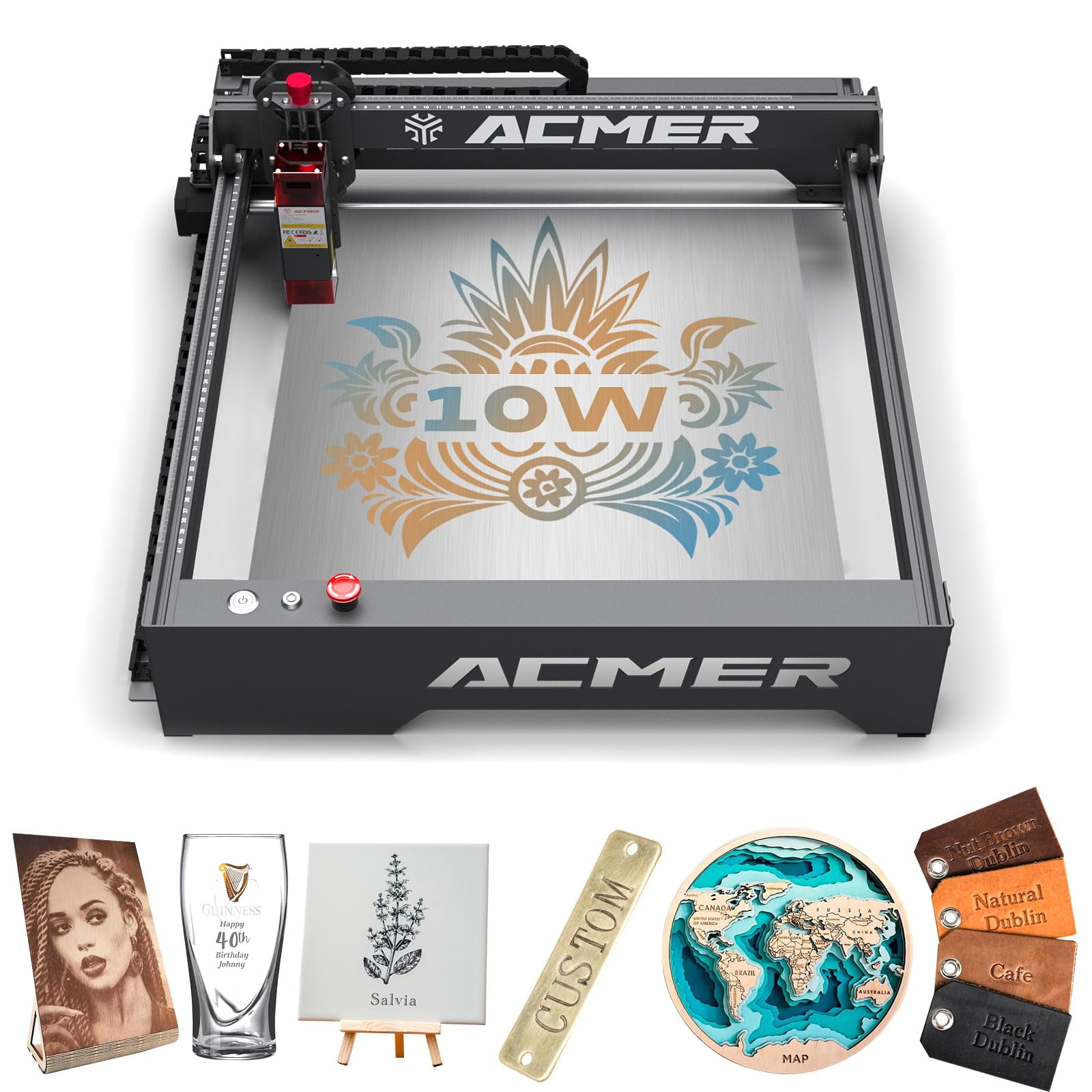 21 Pcs Large Format Laser Engraving Premium Material Kits – FLUX Shop