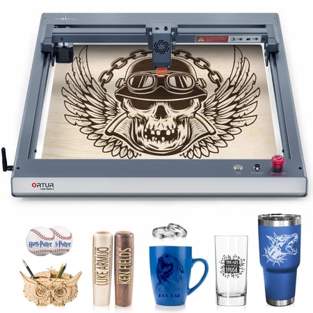Laser Engraver, ORTUR Laser Master 3, 10000mW Higher Accuracy Ortur Laser Cutter, 20000mm/min Engraving Speed and App Control Laser Cutter for Wood and Metal
