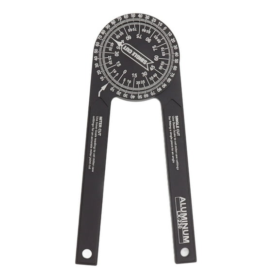 Aluminum Alloy Angle Finder Protractor Tool for Woodworking, Carpentry, Plumbing
