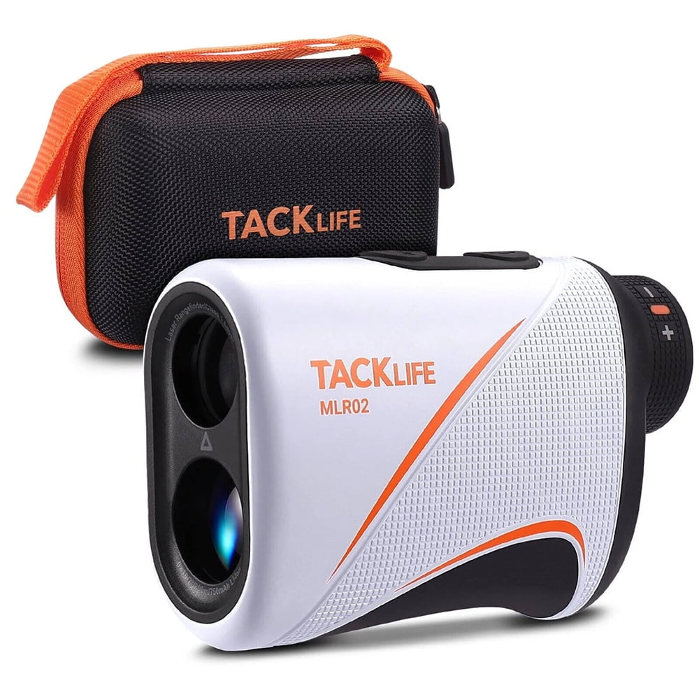 Laser Golf & Hunting Rangefinder, 900 Yards Laser Range Finder with 6X Magnification White