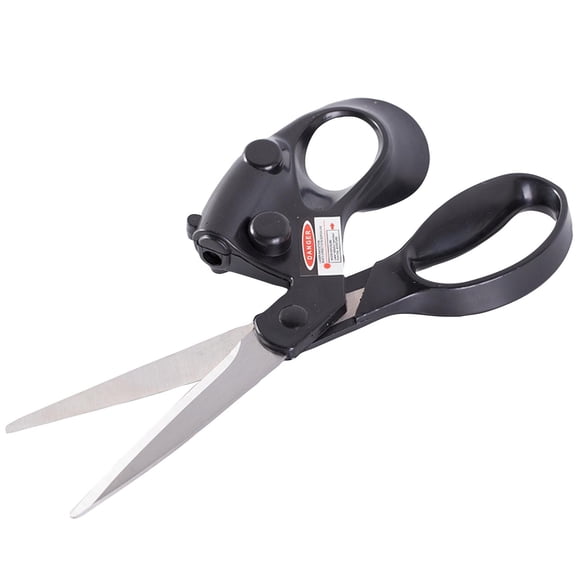 Laser Guided Scissors for Fabric Cutting, Heavy Duty Professional Sewing Scissors with Precision Laser Guide for Crafting, Quilting, Dressmaking, Kitchen & Paper, Stainless Steel Blades