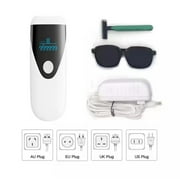 Laser Hair Removal Device, 3-in-1 Permanent Hair Remover for Women & Men, At-Home Electrolysis Epilator for Face & Body Depilation (White)