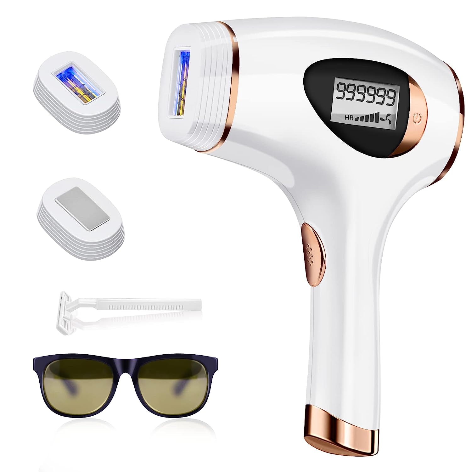 Laser Hair Removal Device , Painless Permanent IPL Laser Hair Remover