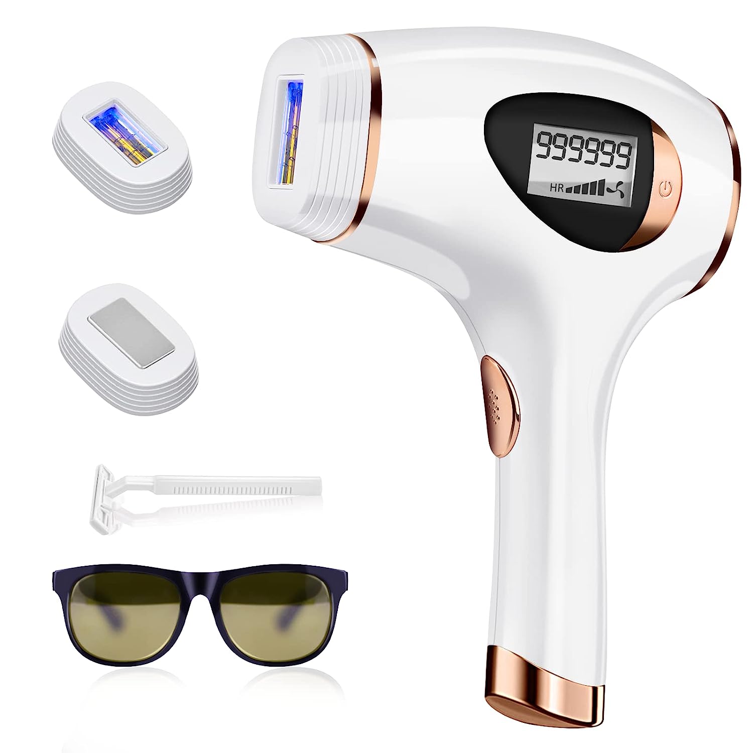 Laser Hair Removal, Painless Gentle Hair Removal, 999,000 Flashes Hair