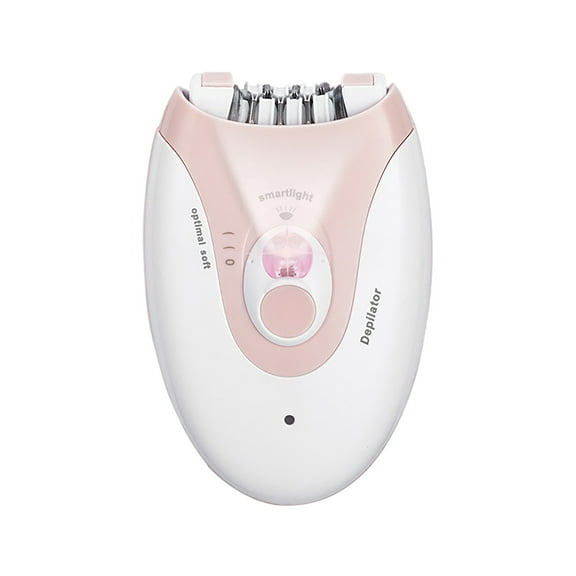 Laser Hair Removal Device for Women & Men - Home Cooling Contact for Painless & Long-Lasting Results, Hair Reduction in 3 Weeks for Full Body & Bikini Line, White