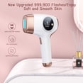 thumbnail image 1 of Laser Hair Removal IPL Hair Removal 999,900 Flashes 9 Levels Painless Permanent Hair Remover Face Body Epilator for Women, 1 of 7