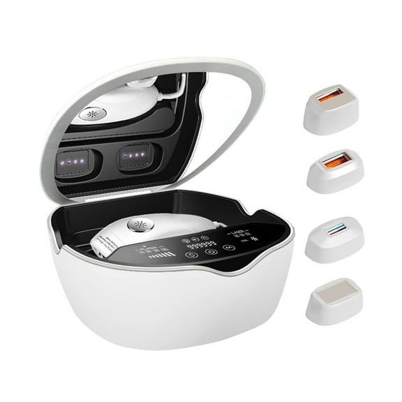 Laser Hair Removal Machine, Professional Hair Removal Device with Ice Cooling, 3 in 1 Body Painless Home Laser Hair Removal for Face Legs, Ideal Choice for Women & Men