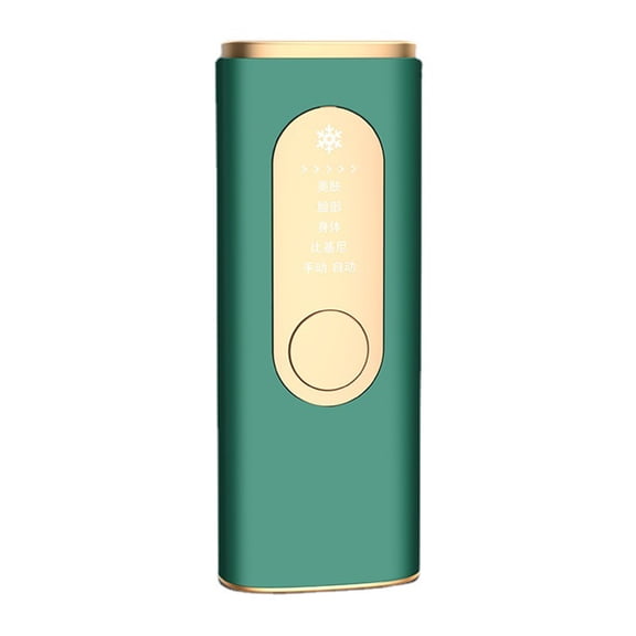 Laser Hair Removal Permanent For Women, Home Hair Removal Device, Painless Epilator For Armpit Legs Arm Bikini Line-Dark Green