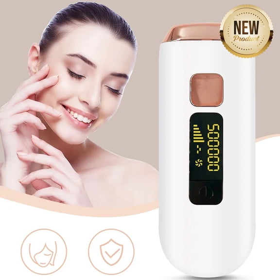 Laser Hair Removal for Women and Men with Cooling System,Upgraded to 990,000 Flashes Hair Removal Device on Facial Legs(White)