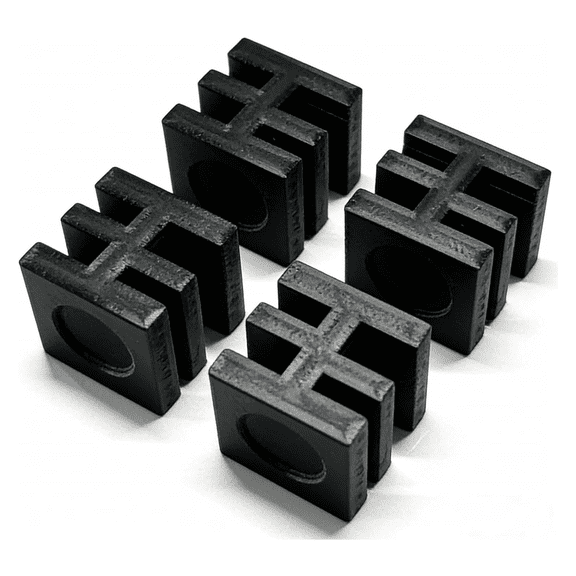 Laser Honeycomb Riser Spacer Tool, Universal Laser Cutter Spacer Set, Magnetic Base Riser Support, Cleaner Cutting Surface for Engraving Workbench, 4PCS