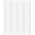 thumbnail image 1 of Laser/Ink Jet White Labels 1-3/4" x 1/2" - 80 Per Page  2000 Labels, 1 of 7