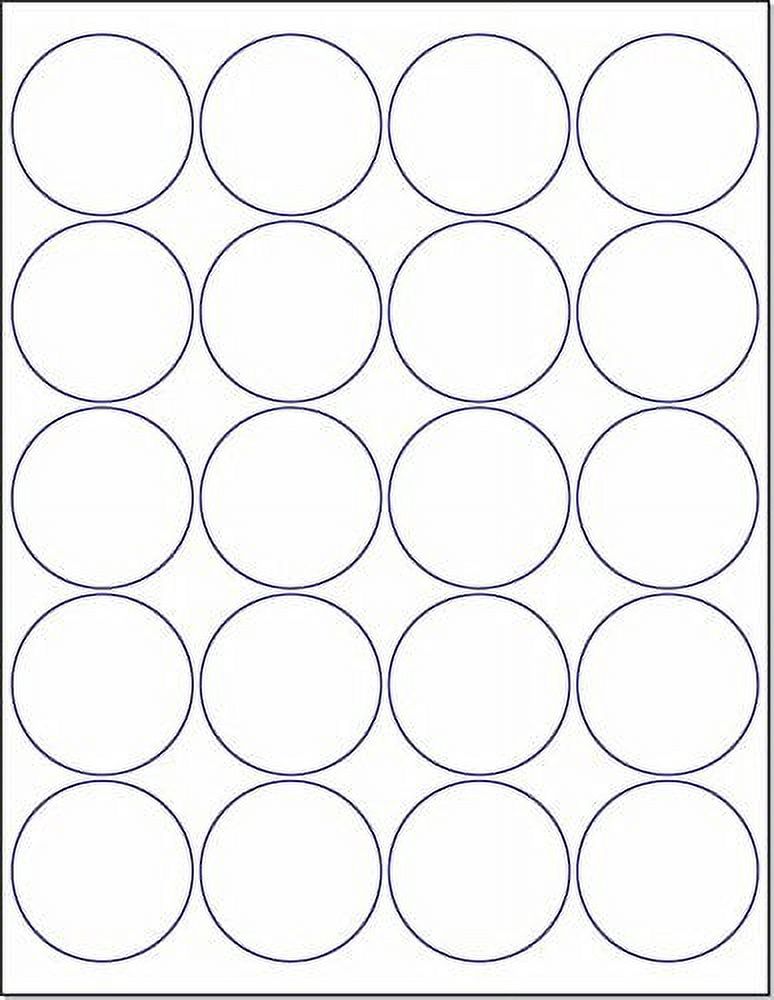 Pen + Gear Laser/Inkjet White File Folder Labels with SIMPLYCOVER