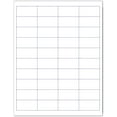 thumbnail image 1 of Laser / Ink Jet White Labels 2" x 1" - 40 Per Page  2000 Labels, 1 of 5