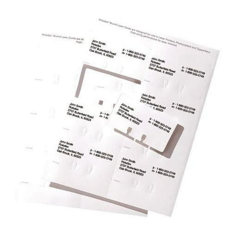 Laser/Inkjet Rotary File Card