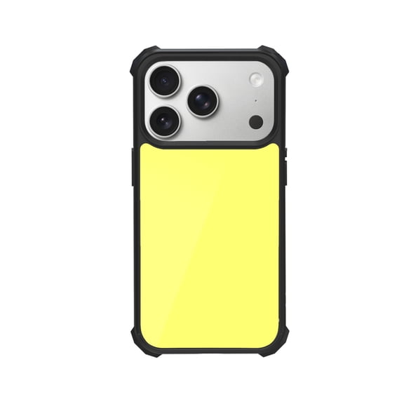 Laser Lemon Shockproof Case For iPhone 12 13 14 15 16 Pro Max Series – TPU Bumper + Hard PC Back, Air-Cushion Corners