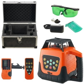 Laser Level 2000 ft, 360 Self-Leveling Green Cross Line Laser, IP66 Waterproof Remote Control, 5 Speeds and 4 Scan Angles