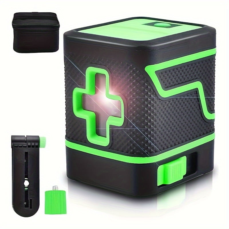 Laser Level, Bright Green Beam Cross Line With Self Leveling, Laser