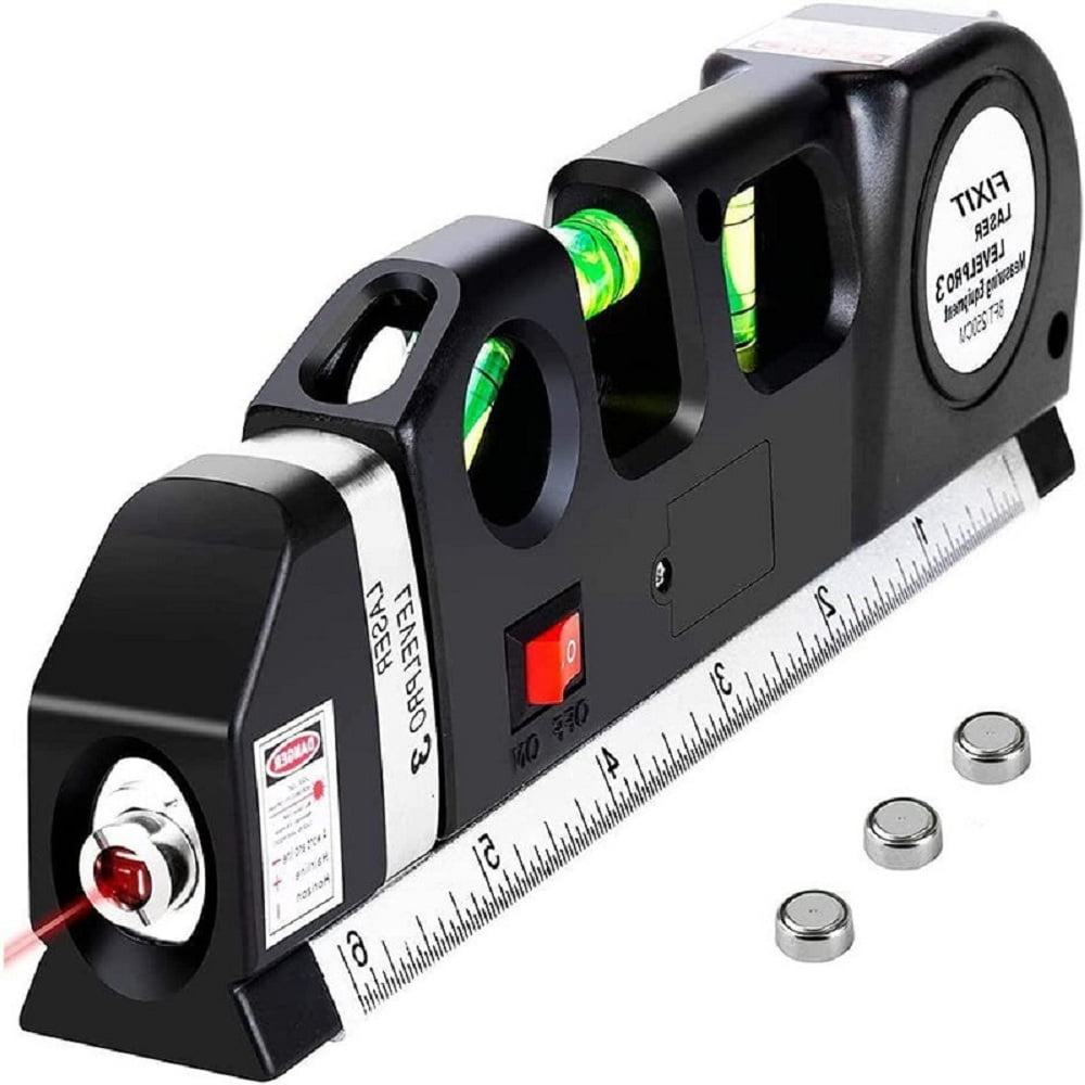 Laser Level Line Tool, Multipurpose Laser Level Kit Standard Cross Line