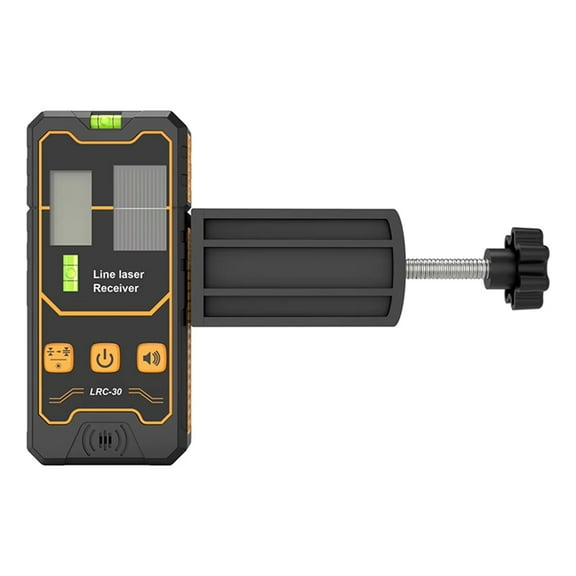 Laser Level Receiver 50m/164ft Working Range with Double Horizontal Air Bladder Green Laser and Red Beam Detector,1 x Laser Level 1 x USB Cable 1 x Fixture,As Shown