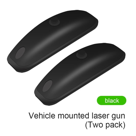 Laser Light Exterior Decorative Lights Fits Car Vehicle Mounted Rechargeable, Remote Control 2 Pack