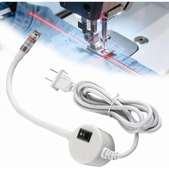 Laser Light for Sewing Machine, Sewing Machine Laser Guide, Magnetic Positioning Quilting Light for Sewing Machine, Hands-Free Precision Sewing & Quilting Aid Tool