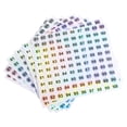 thumbnail image 1 of Laser Number Stickers, Number 81 to 100 Round Self Adhesive Reflective Sticker for Inventory, Storage Organizing, 10 Sheets(1000pcs), 1 of 6