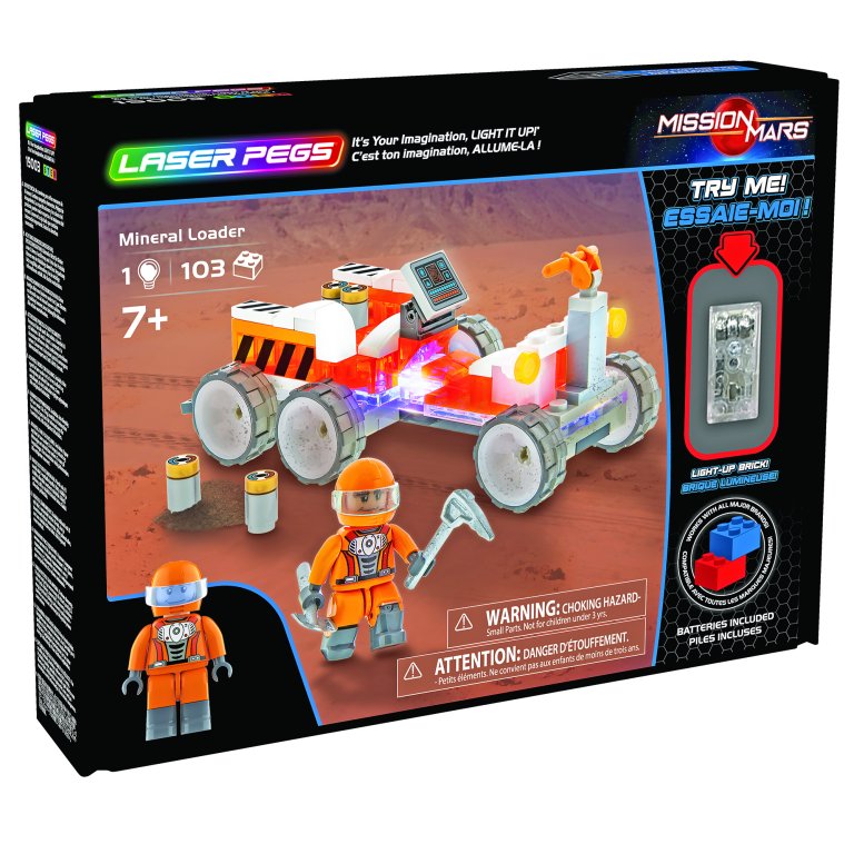 Mission mars laser store pegs