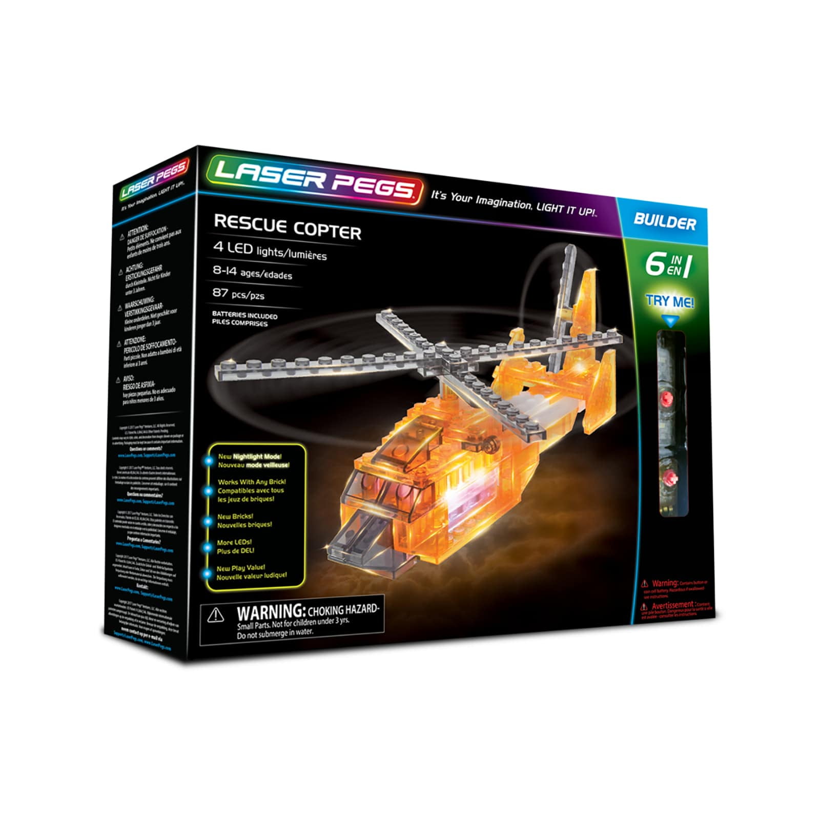 Laser pegs helicopter hotsell 8 in 1