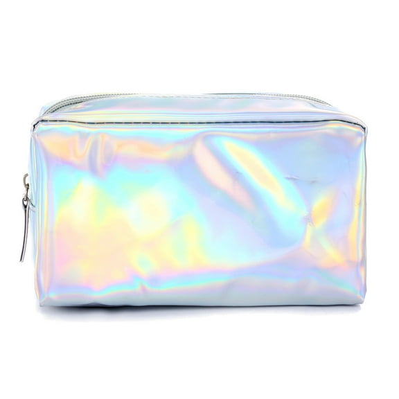Laser Pen Case with Zipper,PU Storage Bag with Durable Mixed Material,Cute Square Cosmetic Pouch,Waterproof Organizer Bag,Closure,Multi-functional Portable Bag for Daily Use&Office (1pc,18x7x10.5cm)