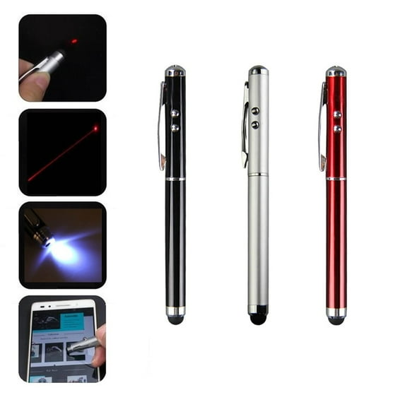 Laser Point with LED Light and Stylus (3 Pieces Pack)
