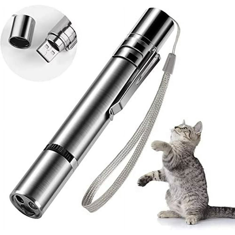 Pet Cat Toys LED Laser Pointer light Pen con animación brillante Mouse  Laser Pointer Pen Gatos Accesorios