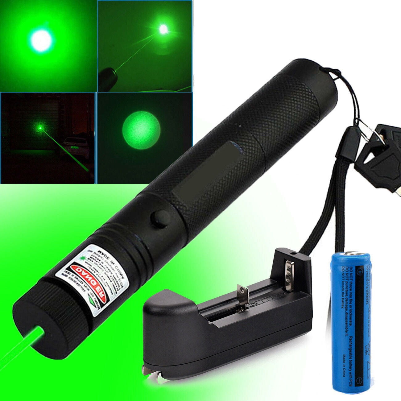 Laser Pointer Pen Teaching Pen demonstration Pen Rechargeable Set