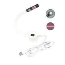 Laser Positioning Light Sewing Guide For Straight Stitching & Quilting, Usb Powered Adjustable Magnetic Attachment Sewing Machine Accessory, Flexible Gooseneck Design Enhances